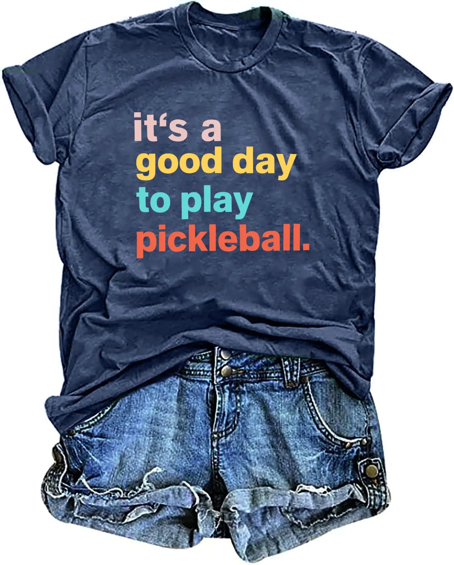 Pickleball Shirts Women Its A Good Day to Play Pickleball T-Shirt Pickleball Player Gift Tee Tops